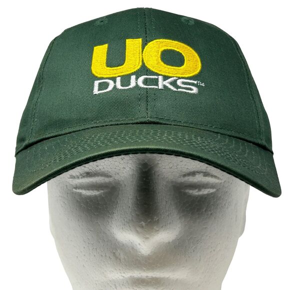 University of Oregon Ducks Hat Baseball Cap UO NCAA College Green Otto Strapback - Picture 2 of 9